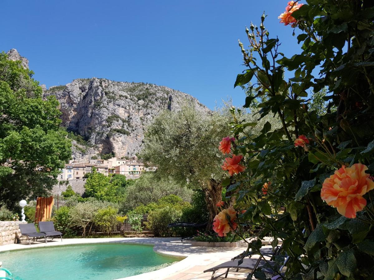 Bed and Breakfast Bastide Des Oliviers Moustiers-Sainte-Marie Zewnętrze zdjęcie